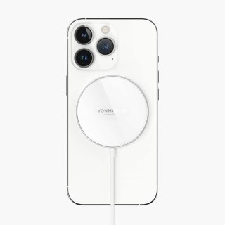 Vonmählen Aura Mini Smartfon Srebrny, Biały USB Wewnętrzna