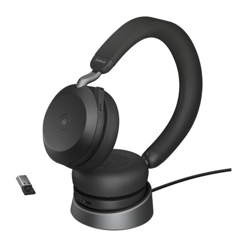Jabra 27599-999-989 słuchawki bezprzewodowe nagłowne, Bluetooth, podstawka do ładowania, Czarne Jabra 27599-999-989 słuchawki bezprzewodowe nagłowne, Bluetooth, podstawka do ładowania, Czarne