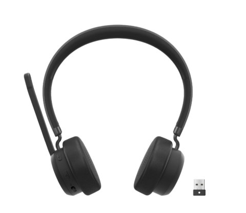 Lenovo Wireless VoIP Headset Zestaw słuchawkowy Bezprzewodowy Opaska na głowę Biuro/centrum telefoniczne Bluetooth Czarny Lenovo Wireless VoIP Headset Zestaw słuchawkowy Bezprzewodowy Opaska na głowę Biuro/centrum telefoniczne Bluetooth Czarny