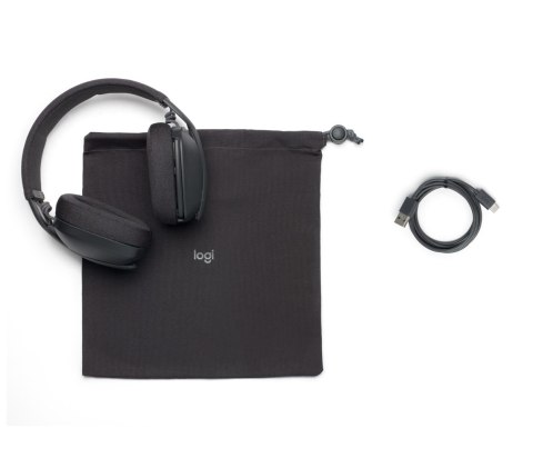 Logitech Zone Vibe 100 Zestaw słuchawkowy Bezprzewodowy Opaska na głowę Połączenia/muzyka Bluetooth Grafitowy Logitech Zone Vibe 100 Zestaw słuchawkowy Bezprzewodowy Opaska na głowę Połączenia/muzyka Bluetooth Grafitowy