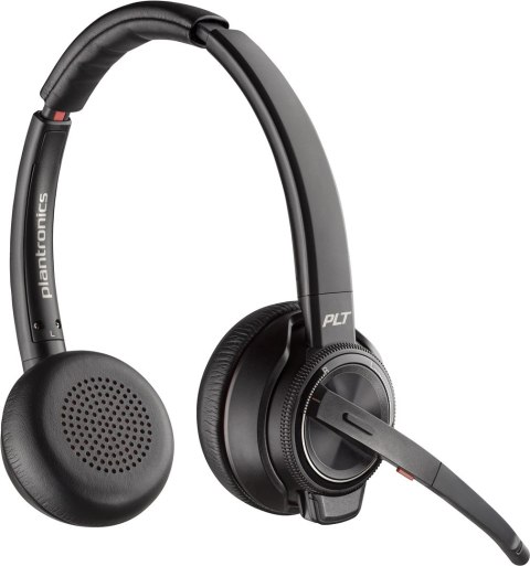 POLY Zestaw słuchawkowy Savi 8220 UC z certyfikatem Microsoft Teams DECT 1880-1900 MHz USB-A POLY Zestaw słuchawkowy Savi 8220 UC z certyfikatem Microsoft Teams DECT 1880-1900 MHz USB-A