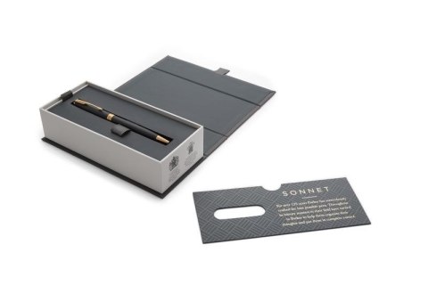 Długopis Parker Sonnet Matte Black GT Długopis Parker Sonnet Matte Black GT