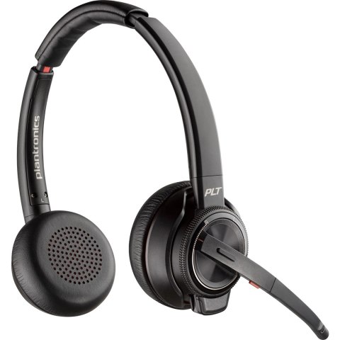 POLY Zestaw słuchawkowy Savi 8220 UC DECT 1880-1900 MHz USB-A POLY Zestaw słuchawkowy Savi 8220 UC DECT 1880-1900 MHz USB-A