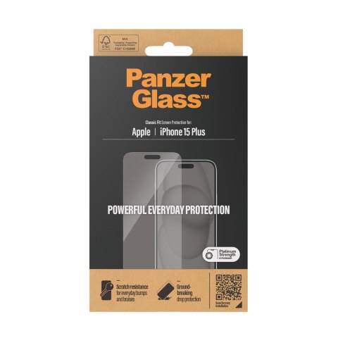 PanzerGlass Classic Fit Przezroczysta ochrona ekranu Apple 1 szt. PanzerGlass Classic Fit Przezroczysta ochrona ekranu Apple 1 szt.