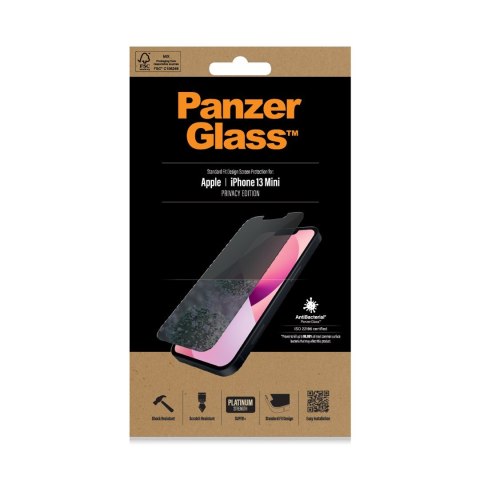 PanzerGlass P2741 ochraniacz na ekran / tył telefonu Przezroczysta ochrona ekranu Apple 1 szt. PanzerGlass P2741 ochraniacz na ekran / tył telefonu Przezroczysta ochrona ekranu Apple 1 szt.