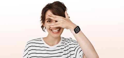 SMARTWATCH Amazfit Bip 5, Pastel Pink SMARTWATCH Amazfit Bip 5, Pastel Pink