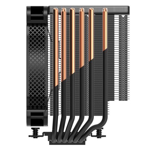 Jonsbo HX6250 Procesor Radiator 14 cm Czarny 1 szt. Jonsbo HX6250 Procesor Radiator 14 cm Czarny 1 szt.