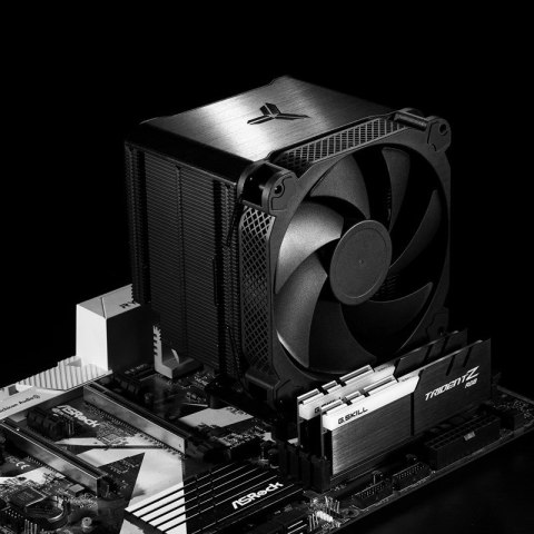 Jonsbo HX6250 Procesor Radiator 14 cm Czarny 1 szt. Jonsbo HX6250 Procesor Radiator 14 cm Czarny 1 szt.