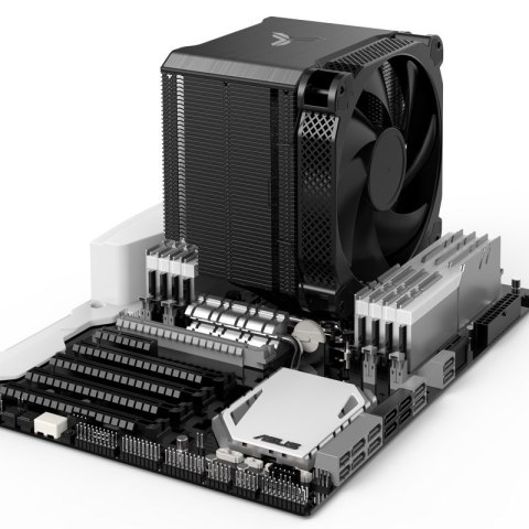 Jonsbo HX6250 Procesor Radiator 14 cm Czarny 1 szt. Jonsbo HX6250 Procesor Radiator 14 cm Czarny 1 szt.