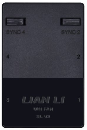 Kontroler Lian Li UNI HUB SLV2 - biały Kontroler Lian Li UNI HUB SLV2 - biały
