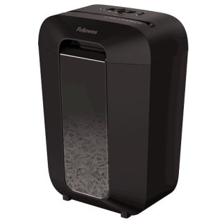 Niszczarka Fellowes LX70, 4407501 kolor czarny, 18 litrów, Niszczy jednorazowo do 11 kartek A4 (70g) na ścinki 4×40 mm (P-4/T-4)