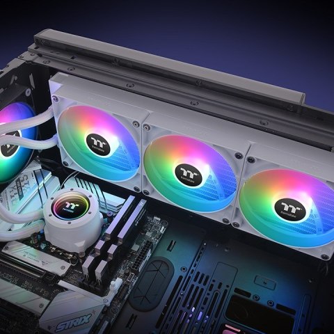 Thermaltake TH420 V2 ARGB Płyta główna Zestaw do chłodzenia płynami Biały 1 szt. Thermaltake TH420 V2 ARGB Płyta główna Zestaw do chłodzenia płynami Biały 1 szt.