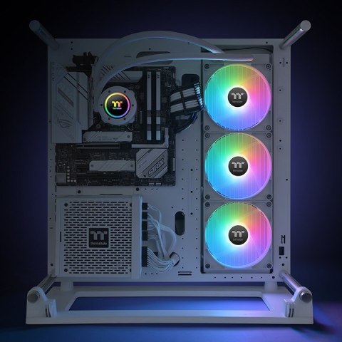 Thermaltake TH420 V2 ARGB Płyta główna Zestaw do chłodzenia płynami Biały 1 szt. Thermaltake TH420 V2 ARGB Płyta główna Zestaw do chłodzenia płynami Biały 1 szt.