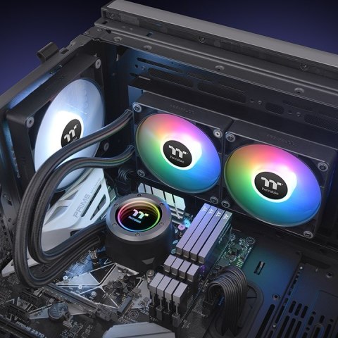 Thermaltake TT TH240 ARGB Procesor Chłodnica cieczy all-in-one 12 cm Czarny 1 szt. Thermaltake TT TH240 ARGB Procesor Chłodnica cieczy all-in-one 12 cm Czarny 1 szt.