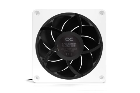 Alphacool Apex Stealth Metall Obudowa komputera Wentylator 12 cm Biały 1 szt. Alphacool Apex Stealth Metall Obudowa komputera Wentylator 12 cm Biały 1 szt.