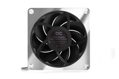 Alphacool Apex Stealth Metall Obudowa komputera Wentylator 12 cm Chrom 1 szt. Alphacool Apex Stealth Metall Obudowa komputera Wentylator 12 cm Chrom 1 szt.