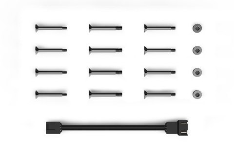 Alphacool Apex Stealth Metall Obudowa komputera Wentylator 12 cm Czarny 1 szt. Alphacool Apex Stealth Metall Obudowa komputera Wentylator 12 cm Czarny 1 szt.