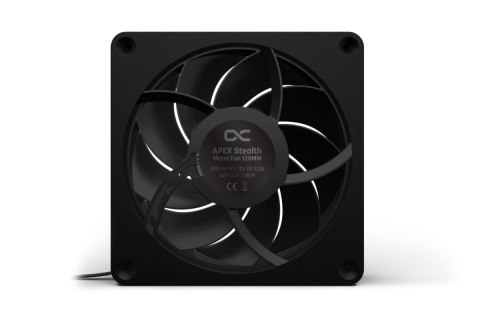 Alphacool Apex Stealth Metall Obudowa komputera Wentylator 12 cm Czarny 1 szt. Alphacool Apex Stealth Metall Obudowa komputera Wentylator 12 cm Czarny 1 szt.
