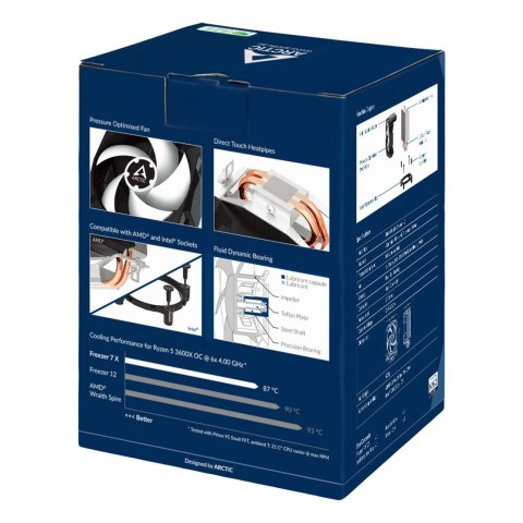 Chłodzenie CPU Arctic Freezer 7 X Chłodzenie CPU Arctic Freezer 7 X