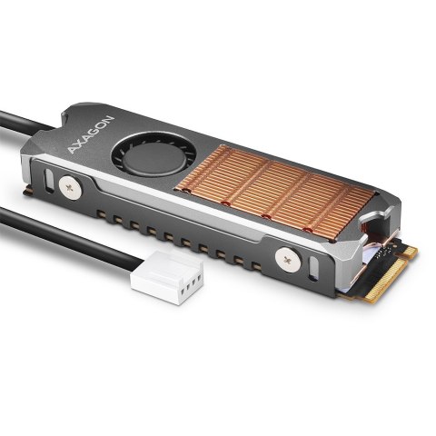 Chłodzenie do dysku M.2 SSD 2280 Axagon CLR-M2FAN Chłodzenie do dysku M.2 SSD 2280 Axagon CLR-M2FAN