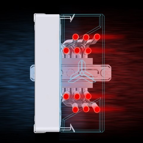 Jonsbo CR-1000 V2 RGB - biały Jonsbo CR-1000 V2 RGB - biały