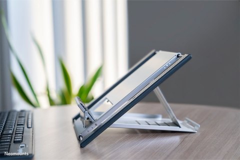 Neomounts NSLS100 stojak na laptop Półka wysięgnikowa na notebooka Srebrny 55,9 cm (22") Neomounts NSLS100 stojak na laptop Półka wysięgnikowa na notebooka Srebrny 55,9 cm (22")