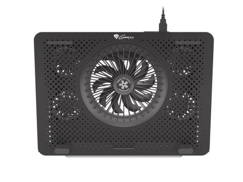 Podstawka chłodząca pod laptopa Genesis Oxid 450 RGB 15.6" z wentylatorem, podświetlenie, 2 USB Podstawka chłodząca pod laptopa Genesis Oxid 450 RGB 15.6" z wentylatorem, podświetlenie, 2 USB