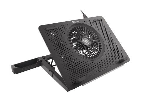 Podstawka chłodząca pod laptopa Genesis Oxid 450 RGB 15.6" z wentylatorem, podświetlenie, 2 USB Podstawka chłodząca pod laptopa Genesis Oxid 450 RGB 15.6" z wentylatorem, podświetlenie, 2 USB