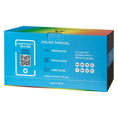 Procesorowy system chłodzenia cieczą ARCTIC Liquid Freezer II 280 A-RGB Procesorowy system chłodzenia cieczą ARCTIC Liquid Freezer II 280 A-RGB