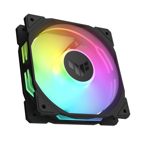 ASUS TUF GAMING TR120 ARGB 3IN1 Black Obudowa komputera Chłodnica powietrza 12 cm Czarny ASUS TUF GAMING TR120 ARGB 3IN1 Black Obudowa komputera Chłodnica powietrza 12 cm Czarny