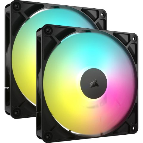 Corsair RS140 ARGB Obudowa komputera Wentylator 14 cm Czarny 2 szt. Corsair RS140 ARGB Obudowa komputera Wentylator 14 cm Czarny 2 szt.