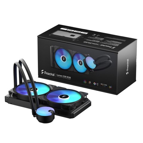 Fractal Design Lumen S28 v2 RGB Procesor Chłodnica cieczy all-in-one 14 cm Czarny 1 szt. Fractal Design Lumen S28 v2 RGB Procesor Chłodnica cieczy all-in-one 14 cm Czarny 1 szt.