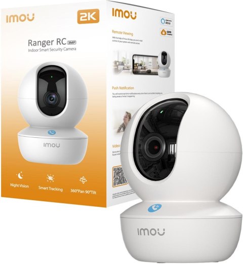 Imou Ranger RC 2K Kulisty Kamera bezpieczeństwa IP Wewnętrzna 2304 x 1296 px Biurko Imou Ranger RC 2K Kulisty Kamera bezpieczeństwa IP Wewnętrzna 2304 x 1296 px Biurko