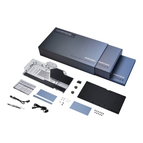 Phanteks Glacier G40 Blok wodny + Backplate Phanteks Glacier G40 Blok wodny + Backplate