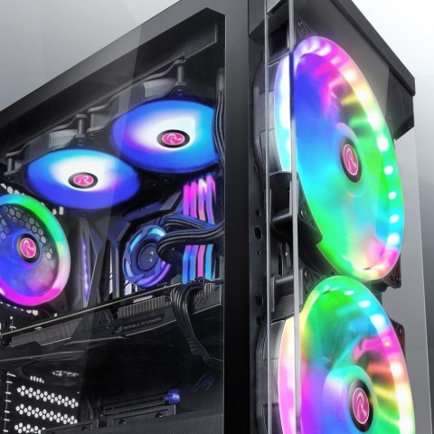 RAIJINTEK EOS 12 RBW ADD Płyta główna, Procesor Wentylator 12 cm Czarny, Biały 2 szt. RAIJINTEK EOS 12 RBW ADD Płyta główna, Procesor Wentylator 12 cm Czarny, Biały 2 szt.