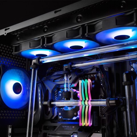 RAIJINTEK EOS 12 RBW ADD Płyta główna, Procesor Wentylator 12 cm Czarny, Biały 2 szt. RAIJINTEK EOS 12 RBW ADD Płyta główna, Procesor Wentylator 12 cm Czarny, Biały 2 szt.