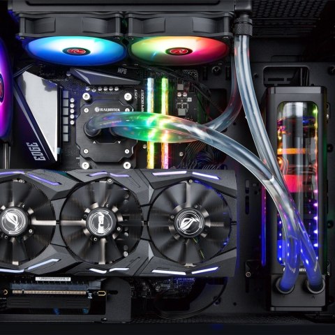 RAIJINTEK EOS 12 RBW ADD Płyta główna, Procesor Wentylator 12 cm Czarny, Biały 2 szt. RAIJINTEK EOS 12 RBW ADD Płyta główna, Procesor Wentylator 12 cm Czarny, Biały 2 szt.