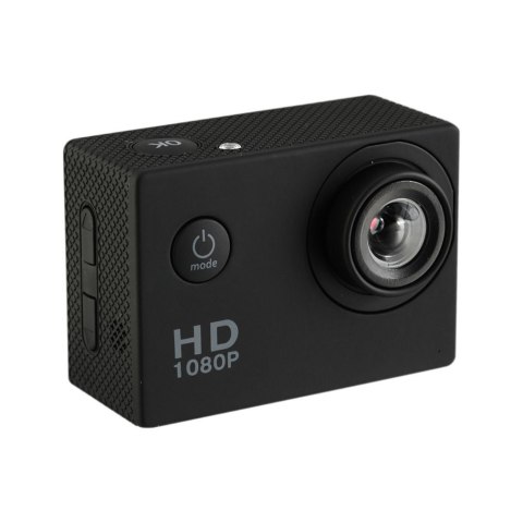 Kamera Extralink Action Camera A10 Czarna 1080P 30fps, IP68, wyświetlacz 2.0" Kamera Extralink Action Camera A10 Czarna 1080P 30fps, IP68, wyświetlacz 2.0"