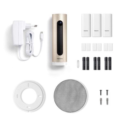 Netatmo Rinkinys Sveiki atvykę + žymos + sirena Netatmo Rinkinys Sveiki atvykę + žymos + sirena