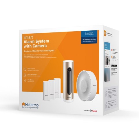 Netatmo Rinkinys Sveiki atvykę + žymos + sirena Netatmo Rinkinys Sveiki atvykę + žymos + sirena