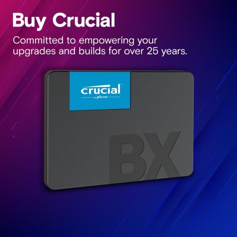 Crucial BX500 4 TB 2.5" SATA 3D NAND Crucial BX500 4 TB 2.5" SATA 3D NAND