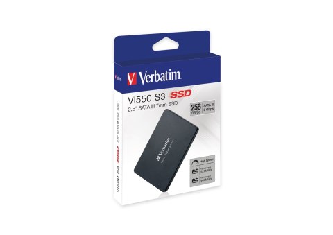 Dysk Verbatim VI550 S3 49351 (256 GB ; 2.5"; SATA III) Dysk Verbatim VI550 S3 49351 (256 GB ; 2.5"; SATA III)