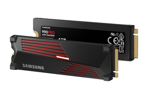 SSD PCIE G4 M.2 NVME 4TB W/HS/990 PRO MZ-V9P4T0CW SAMSUNG SSD PCIE G4 M.2 NVME 4TB W/HS/990 PRO MZ-V9P4T0CW SAMSUNG