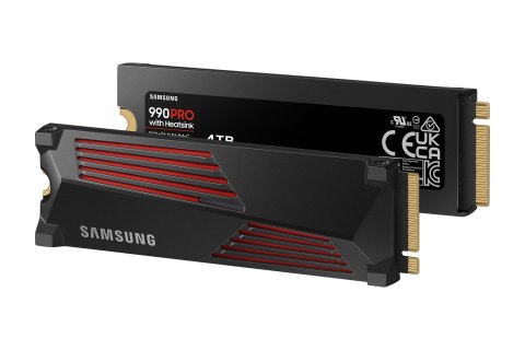 SSD PCIE G4 M.2 NVME 4TB W/HS/990 PRO MZ-V9P4T0CW SAMSUNG SSD PCIE G4 M.2 NVME 4TB W/HS/990 PRO MZ-V9P4T0CW SAMSUNG