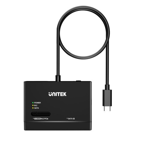 Unitek Mostek USB-C na dyski SATA i M.2 MVMe Unitek Mostek USB-C na dyski SATA i M.2 MVMe