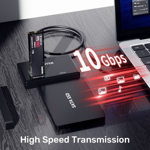Unitek Mostek USB-C na dyski SATA i M.2 MVMe Unitek Mostek USB-C na dyski SATA i M.2 MVMe