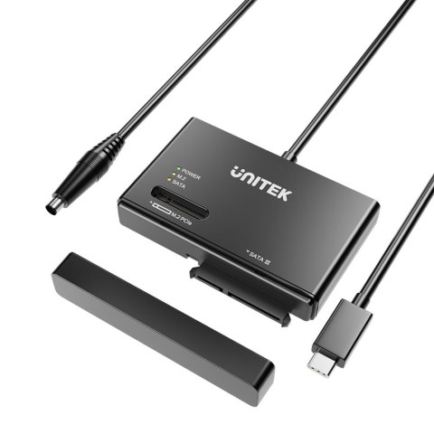 Unitek Mostek USB-C na dyski SATA i M.2 MVMe Unitek Mostek USB-C na dyski SATA i M.2 MVMe