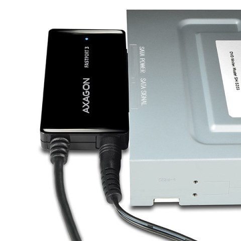 AXAGON ADSA-FP3 FASTPort3 Adapter, USB3.0, HDD/SSD/ODD, SATA 6G - zasilacz sieciowy AXAGON ADSA-FP3 FASTPort3 Adapter, USB3.0, HDD/SSD/ODD, SATA 6G - zasilacz sieciowy