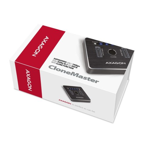 Axagon ADSA-M2C stacja dokująca do dysków twardych USB 3.2 Gen 2 (3.1 Gen 2) Type-C Axagon ADSA-M2C stacja dokująca do dysków twardych USB 3.2 Gen 2 (3.1 Gen 2) Type-C