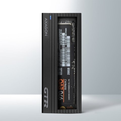 Axagon EM2-GTR Obudowa SSD Czarny M.2 Axagon EM2-GTR Obudowa SSD Czarny M.2